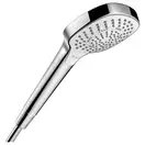 Лейка для душа Hansgrohe Croma Select E Multi (цвет - хром/белый), 3 типа струи (26810400) фото 1 Aquada.com.ua