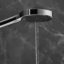 HANSGROHE Ручной душ 130, 3jet, хром Rainfinity (26864000) фото 3 Aquada.com.ua