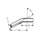 Ручний душ, Hansgrohe Rainfinity 130 3jet, Matt White (26864700)