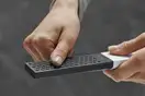 Лейка для душа "палочка" Hansgrohe Rainfinity (цвет - белый матовый/чёрный), 1 вид струи (26866700) фото 3 Aquada.com.ua