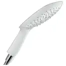 Лейка для душа Hansgrohe PuraVida (цвет - хром/белый), 3 вида струи (28557400) фото 1 Aquada.com.ua