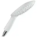 Лейка для душа Hansgrohe Puravida EcoSmart (цвет - хром/белый), 3 вида струи (28567400) фото 1 Aquada.com.ua