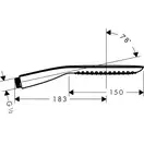 Ручний душ Hansgrohe PuraVida 120 1jet EcoSmart 9л/хв, Chrome (28568000)