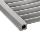 Сушарка рушників водяна Qtap Evia (SIL) P18 1000x500 HY (QTEVIASILP181000500HY) фото 6 Aquada.com.ua