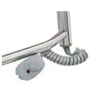Сушарка рушників електрична Qtap Standard shelf (CRM) P5 500х700 LE з полицею (QTSTNDP5500700LESH) фото 3 Aquada.com.ua