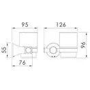 Стакан для зубных щёток Imprese Podzima ledove (ZMK01170123) фото 3 Aquada.com.ua