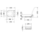 Крышка-биде Duravit SensoWash Starck C для ME by Starck, Starck 2, Starck 3 и Darling New (610001002000300) фото 2 Aquada.com.ua