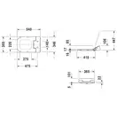 Крышка-биде Duravit SensoWash Slim для Happy D.2 (611300002000300) фото 4 Aquada.com.ua