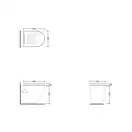 Сиденье с крышкой для унитаза VDCW02 Flaminia Void (VDCW02) фото 2 Aquada.com.ua
