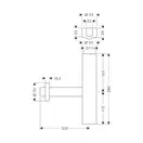 Сифон Hansgrohe Flowstar (52100800) фото 2 Aquada.com.ua