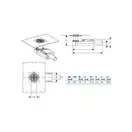 Трап для душа Geberit Uniflex 100 мм+ решетка для трапа (нержавеющая сталь) (154.050.00.1) фото 4 Aquada.com.ua