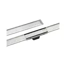 Корпус дренажных каналов Geberit CleanLine 154.150.00.1 (высота от 90мм) + Дренажный канал обрезной 30-130 см Geberit CleanLine20, нержавеющая сталь (154.150.00.1+154.451.KS.1) фото 2 Aquada.com.ua