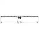 Дренажный канал обрезной 30-90 см Geberit CleanLine80, чёрный (154.440.QC.1) фото 3 Aquada.com.ua