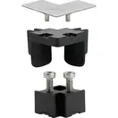 VIEGA SK Advantix Vario заглушка декоративная угловая, глянец (711757) фото 1 Aquada.com.ua