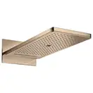 Верхний душ 580 х 250 мм Axor ShowerSolutions (цвет - полированное красное золото), 3 вида струи (35283300) фото 1 Aquada.com.ua
