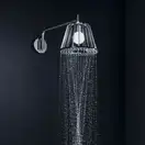 Верхний душ, поворотный Ø 275 мм Axor LampShower (цвет - хром), 1 вид струи (26031000) фото 2 Aquada.com.ua