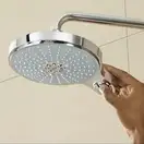 Верхній душ Grohe Power &amp; Soul Cosmopolitan 190 з душовим кронштейном, хром (26172000)