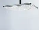 Верхний душ Hansgrohe Raindance Select 460 1jet (цвет - хром/белый) (24002400) фото 2 Aquada.com.ua