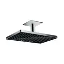 Верхній душ Hansgrohe Rainmaker Select 460 2jet з власником, чорний / хром (24004600)