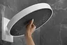 HANSGROHE  Верхний душ 360 3jet с настенным держателем, матовый белый Rainfinity (26234700) фото 5 Aquada.com.ua