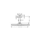 Верхний душ Hansgrohe Raindance E 300 Air 1jet (цвет - хром) (26251000) фото 2 Aquada.com.ua