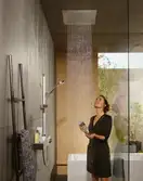 Верхний душ Hansgrohe Raindance E 400 х 400 мм, 1 тип струи (цвет - хром) (26252000) фото 2 Aquada.com.ua
