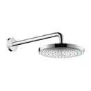 Верхний душ с держателем Hansgrohe Raindance Select S 2jet Ø 240 мм (цвет - хром) (26466000) фото 1 Aquada.com.ua