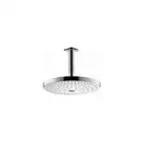 Верхний душ с потолочным подсоединением Hansgrohe Raindance Select S Ø 240 мм (цвет - хром/белый) (26467400) фото 1 Aquada.com.ua