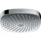 Верхній душ Hansgrohe Croma Select E 180 2jet Showerpipe EcoSmart 9 л / хв, білий / хром (26528400)