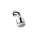 Верхний душ Hansgrohe Clubmaster 3jet EcoSmart, с держателем Ø85 мм (цвет - хром) (26606000) фото 1 Aquada.com.ua