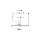 Верхний душ "дождь" Hansgrohe Raindance Air Ø 240 мм (27477000) фото 3 Aquada.com.ua