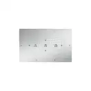 Верхний душ с подсветкой Hansgrohe Raindance Rainmaker 680х460 мм (28418000) фото 1 Aquada.com.ua