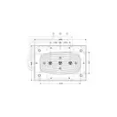 Верхний душ с подсветкой Hansgrohe Raindance Rainmaker 680х460 мм (28418000) фото 6 Aquada.com.ua