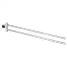 Рушникотримувач Grohe Essentials Сube подвійний 439 мм, хром (40624001)