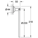 Кільце для рушника Grohe Essentials Authentic (40655001)