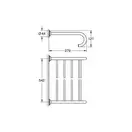 Полиця для рушників у ванну Grohe Essentials Authentic (40660001)