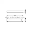 Кільце для рушника Grohe Selection Cube (40766000)