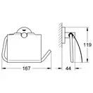 Тримач для туалетного паперу Grohe Essentials New (40367001)