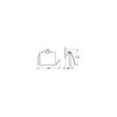 GROHE Держатель для туалетной бумаги Essentials (40367001) фото 4 Aquada.com.ua