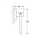 Тримач для туалетного паперу Grohe Essentials New (40689001)