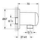 Шлангове підключення Grohe Relexa neutral (28671000)