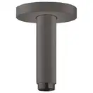 Держатель верхнего душа Hansgrohe h10 см (цвет - чёрный матовый хром) (27393340) фото 1 Aquada.com.ua