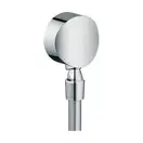 Шланговое під'єднання для душа Hansgrohe Fixfit S, хром (27506000)