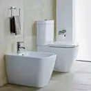 Унитаз-компакт + бачок Duravit Happy D.2 (2134090000+0934100000) фото 2 Aquada.com.ua