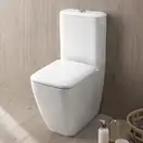 Унитаз Duravit Happy D.2 + бачок (с сиденьем Soft Close) (2134090000+0934100005+0064590000) фото 2 Aquada.com.ua