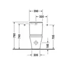 Унитаз Duravit DuraStyle + бачок с сиденьем Slim (2155090000+0935100005+0063790000) фото 5 Aquada.com.ua