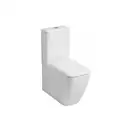 Унитаз-компакт Rimfree (безободковий) с бачком Geberit Icon Square, с сиденьем Soft Close (200930000+228960000+571910000) фото 1 Aquada.com.ua