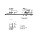 Унитаз Geberit iCon Square сиденьеv Soft Close (201950000+571910000) фото 5 Aquada.com.ua