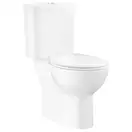 Унитаз наполный Grohe Bau Ceramic, безоободковый с сиденьем Soft Close и бачком (39346000) фото 1 Aquada.com.ua