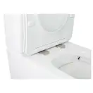 Унітаз-компакт Qtap Stork безобідковий з сідінням Soft-close QT15222179W (QT15222179W) фото 5 Aquada.com.ua